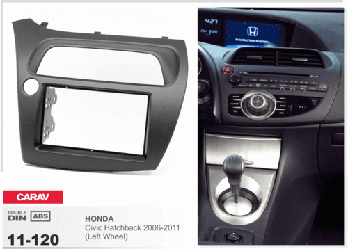 Honda Civic 2006-2011 2DIN-sovite