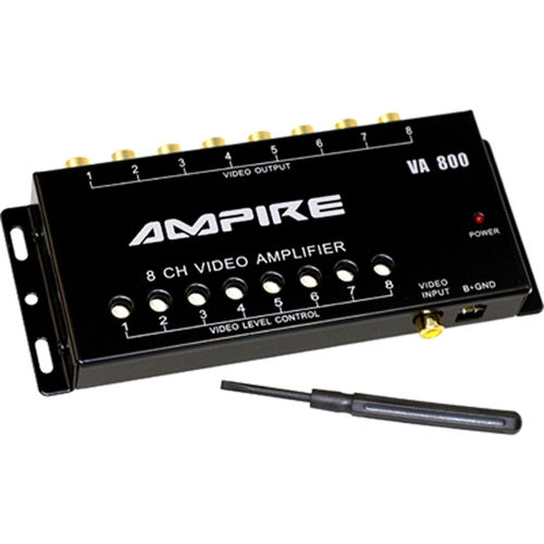 Ampire VA800 8-kan video amplifier, poistolaite