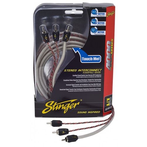 Stinger RCA+Video-kaapeli 4000-sarja
